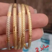 طلای کارکرده شامل النگو و نیم ست