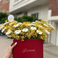 باکس گل شمع