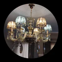 دو عدد لوستر شیک