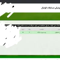 بلیت بازی استقلال ذوب آهن