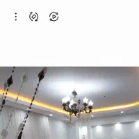 لوستر سه شاخه دوبل آنتیک