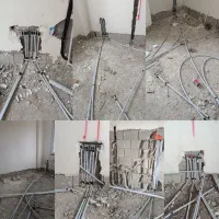 برق ساختمان نصب لوستر دوربین آیفون