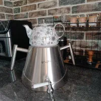 سماوروقوری روگازی کف چدن