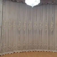 پرده 6متری نو|پرده، رانر، رومیزی|ایذه, |دیوار