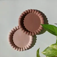 سینی گرد شیاردار ، سنگ مصنوعی ، مناسب عکاسی