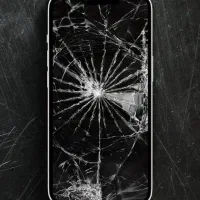 گوشی السیدی شکسته و برد سوخته