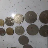 سکه شاهی وخارجی|کلکسیون سکه، تمبر، اسکناس|تهران, شکوفه (عبدل آباد)|دیوار