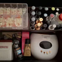 لوازم کاشت ناخن|آرایشی، بهداشتی، درمانی|ملارد, |دیوار