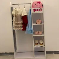 رگال لباس تمام ام دی اف، یه سمت کار آینه قدی داره|جاکفشی، کمد، دراور|نسیم‌شهر, |دیوار