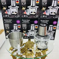 غذاساز 5تیکه خردکن 2کاسه سیلورکرست آلمان 10تیغ اصل|خردکن، آسیاب، غذاساز|یزد, |دیوار