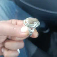 انگشتربی نظیر باباقوری چشم گیر دست ساز