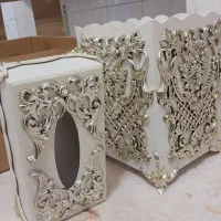 سطل و جا دستمال کاغذی