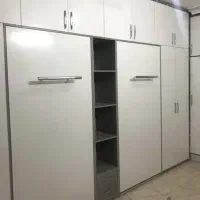 اجرای کابینت کمد دیواری  تمامی خدمات ام دی اف mdf|خدمات پیشه و مهارت|شاهین‌شهر, گرگاب|دیوار