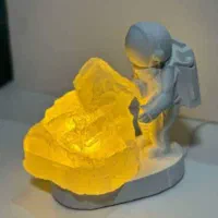 سنگ نمک تزیینی|مجسمه، تندیس، ماکت|شیراز, منطقه هوایی شهید دوران|دیوار