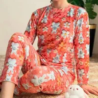 ست بلوز و شلوار مخمل روباهی به قیمت عمده