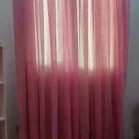 دوعددپرده تور در حد نو