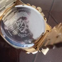 ساعت مچی مردانه دیزل شاخدار  طلایی صفحه سفید|ساعت|شهرکرد, |دیوار