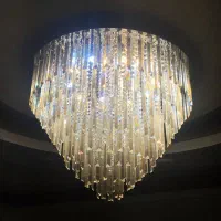 لوستر کریستالی ال ای دی