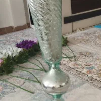 ۱۱شاخه گل همراه باگلدان|گل مصنوعی|بروجرد, |دیوار