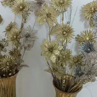 دوعدد گل وگلدان|گل مصنوعی|کرمانشاه, |دیوار