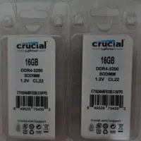 Crucial 16 dd4 3200 CL22  SODIMM