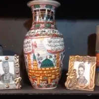 تنگ نقاشی قدیمی وقاب عکس قدیمی