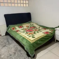 تخت دو نفره چیتر با تشک رویال نو نو