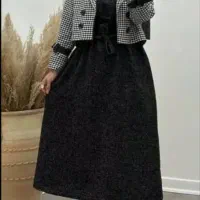 دوتیکه /پاییزی/پیچازی پشم/مانتو