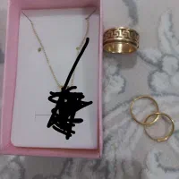 طلا انگشتر،گوشواره،پلاک زنجیربچگانه ۳۰۰ بالا تابلو