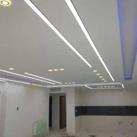 کناف، رنگ،گچبری،دکراسیون داخلی،برش ونصب لاین نوری