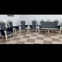 فروش مبل ۹ نفره چوب راش اصلی