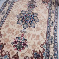 فرش دستباف ۲ در یک و نیم متری ابریشمی|فرش|اصفهان, خلجا|دیوار
