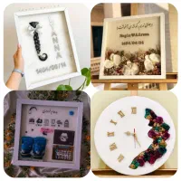 ساختانواع ساعت،تابلوباگل خشک،موهاتون،خاطرات نوزاد