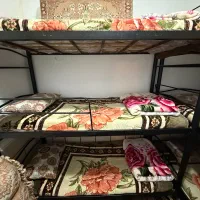 تخت سه طبقه ۶ عدد فلزی
