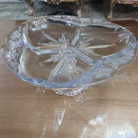 آجیل وشیرینی خوری بلورنقش دار
