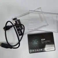هارد SSD یک ترا سیلیکون پاور همراه باکس هارد