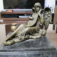 حراج مجسمه برنزی فرشته گیتار به دست|مجسمه، تندیس، ماکت|تهران, اکباتان|دیوار