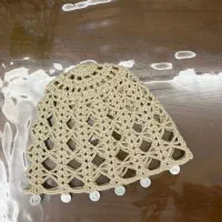 کلاه لونی قلاب بافی کار دست