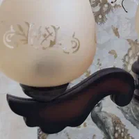لوستر شیک چوبی