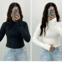 بلوز یقه ۳سانت آستین فینگر دار