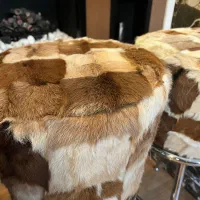 میز بار سنگ و شیشه و صندلی پوست کاملا نو و سالم|میز و صندلی غذاخوری|تهران, ولنجک|دیوار