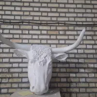 فروش مجسمه کله گاو دیواری نشکن مقاوم