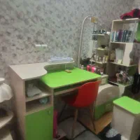 سرویس کامل چوبی بچه|تخت و سرویس خواب|کاشان, دانش|دیوار
