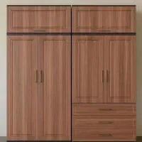 کمدلباس  عرض دومتر  عمق ۶۰۰ کد B140|جاکفشی، کمد، دراور|ملارد, |دیوار