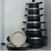 سرویس قابلمه تفلون زنبوری دوخط