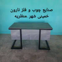 میز پایه فلز مدیریت کارمندی اداری کنفرانس جلو مبلی|دفتر کار|اصفهان, دانشگاه اصفهان|دیوار