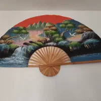 تابلو طرح باد بزن