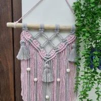 دیوارکوب مکرومه