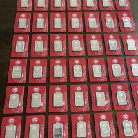 شمش نقره 25 گرمی 999/9 به قیمت بنکدار +ساچمه طلا|جواهرات|تهران, سیمای ایران|دیوار