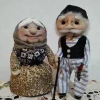 عروسک‌های ننه جون واقاجون و نمدی و۰۰۰۰۰۰۰